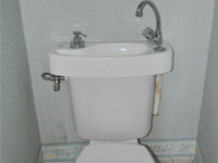 Lave-mains pour WC économie d'eau WiCi Concept - Monsieur D (85) - 1 sur 2